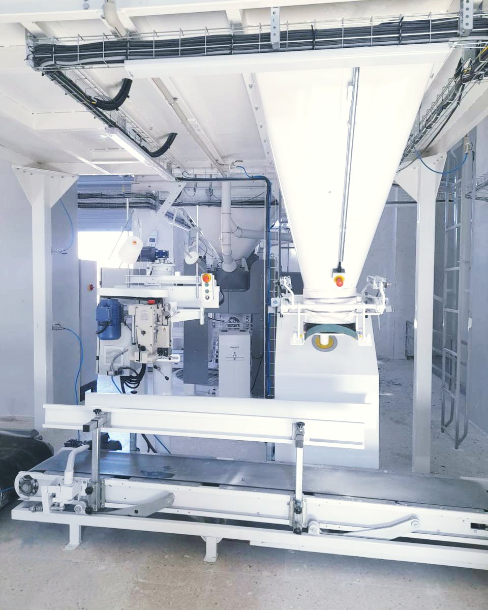 Genç Değirmen'nin Irak'da 500 Ton/Gün kapasiteli Katlı Bina Un Değirmeni...